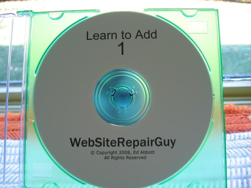 Learn to Add 1 audio learning CD