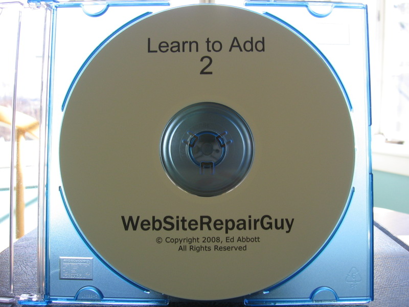 Learn to Add 2 audio learning CD