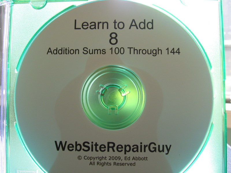 Learn to Add 8 audio learning CD