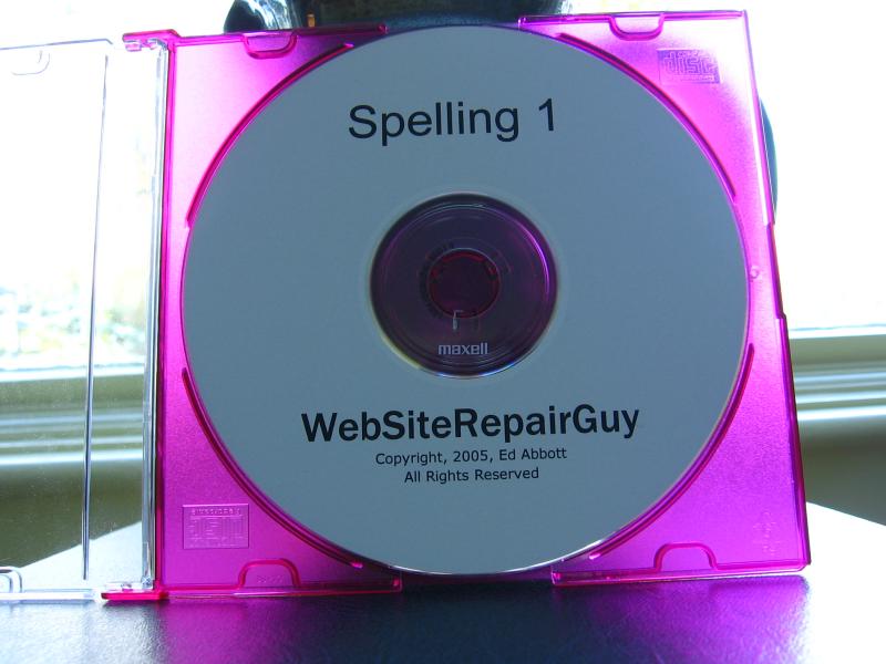 Spelling 1 audio learning CD