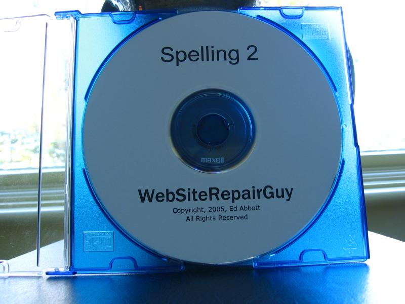 Spelling 2 audio learning CD