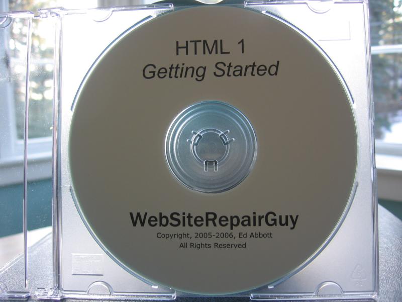 HTML 1 audio learning CD