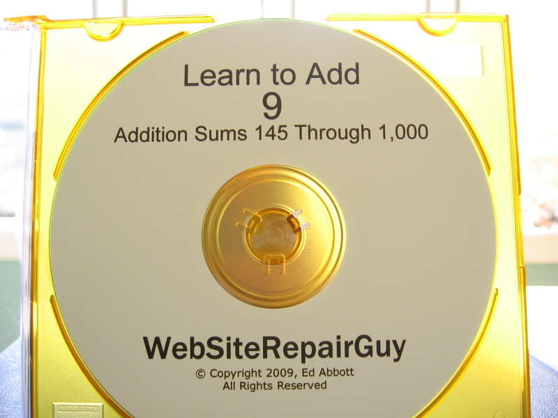Learn to Add 9 audio learning CD