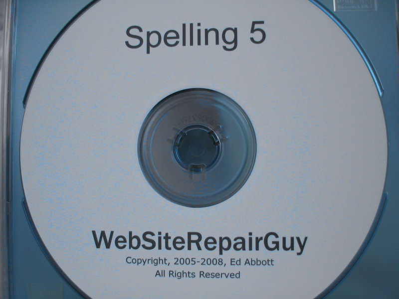 Spelling 5 audio learning CD